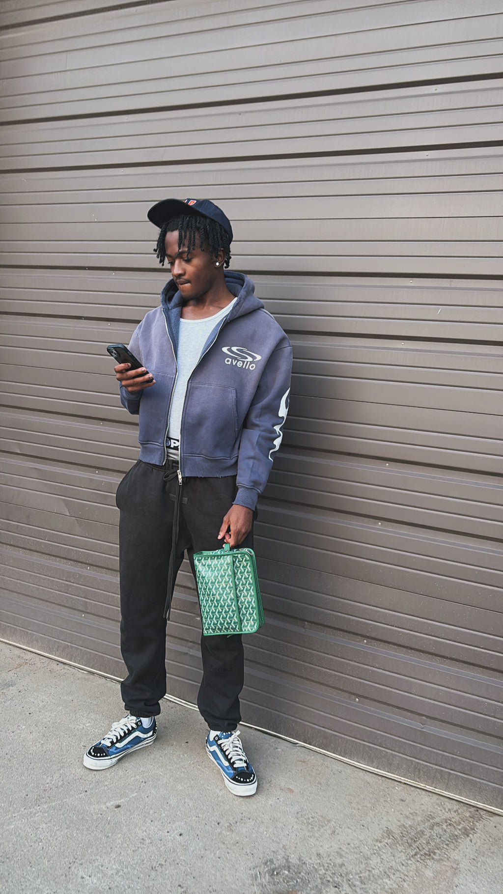 Avello Everyday Zip Up “Navy”