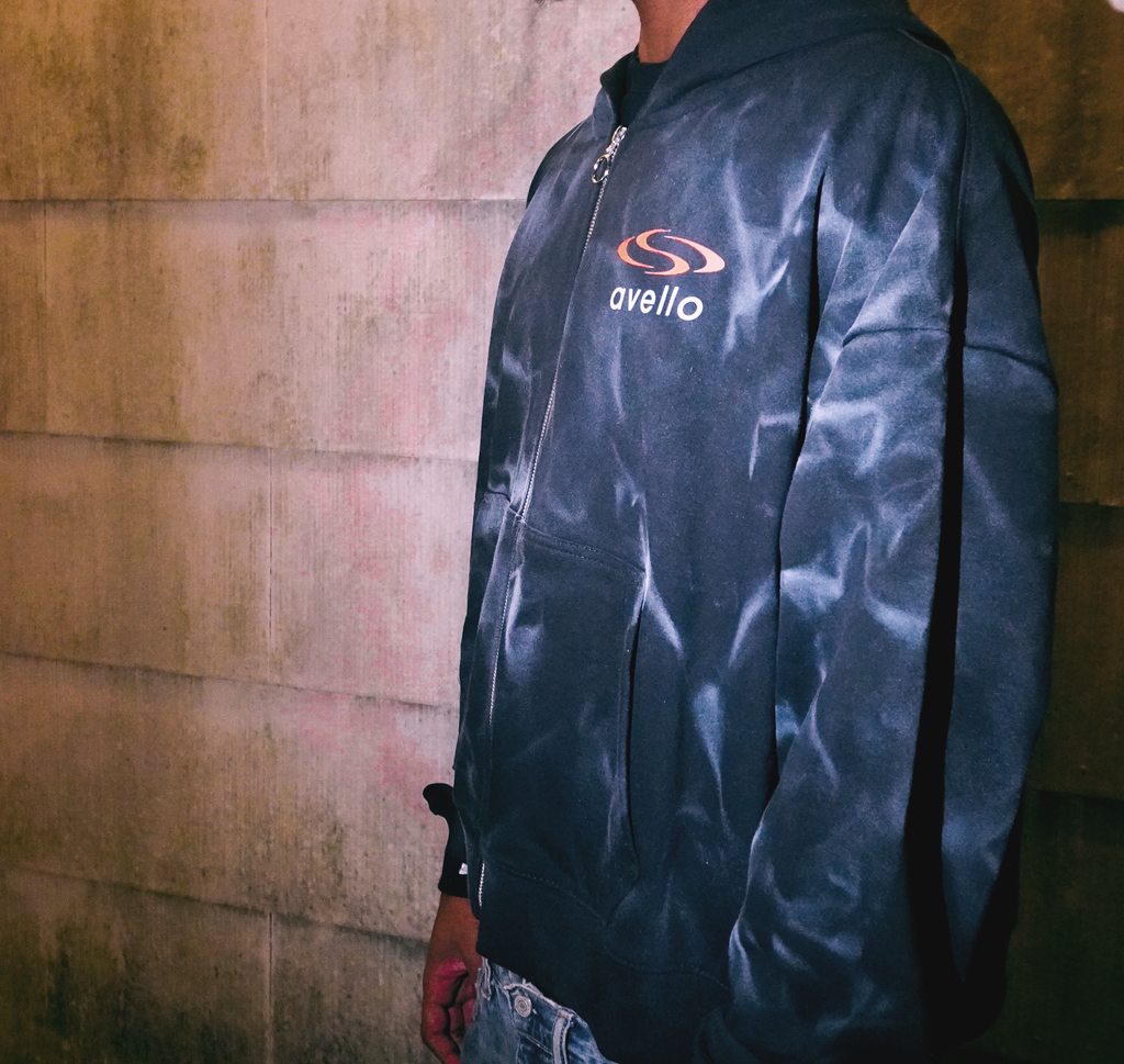 Avello Faded Everyday Zip Up