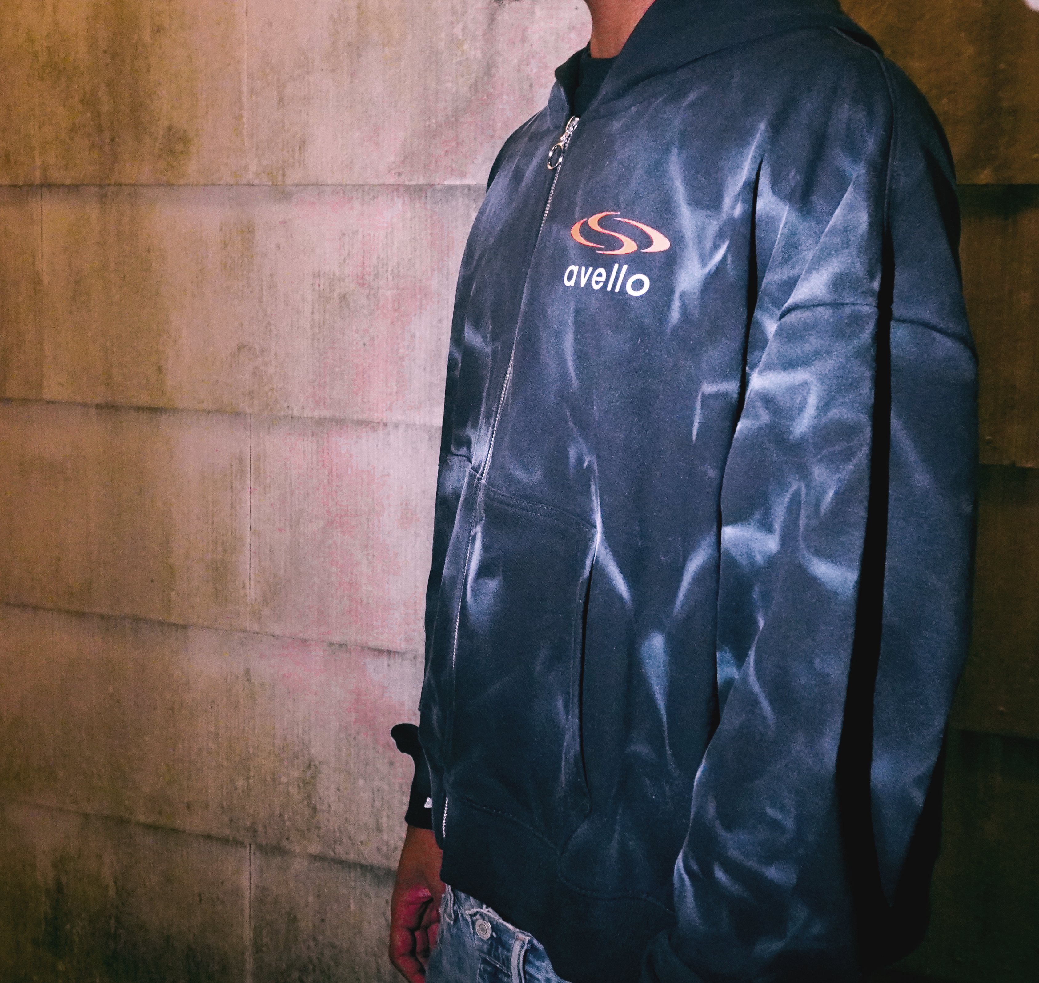 Avello Faded Everyday Zip Up